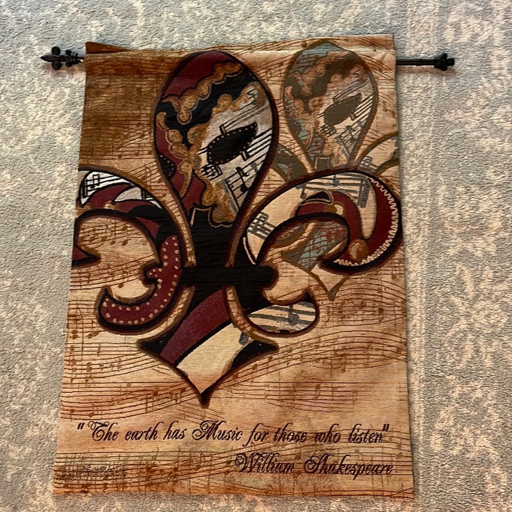Custom music wall hanging tapestry